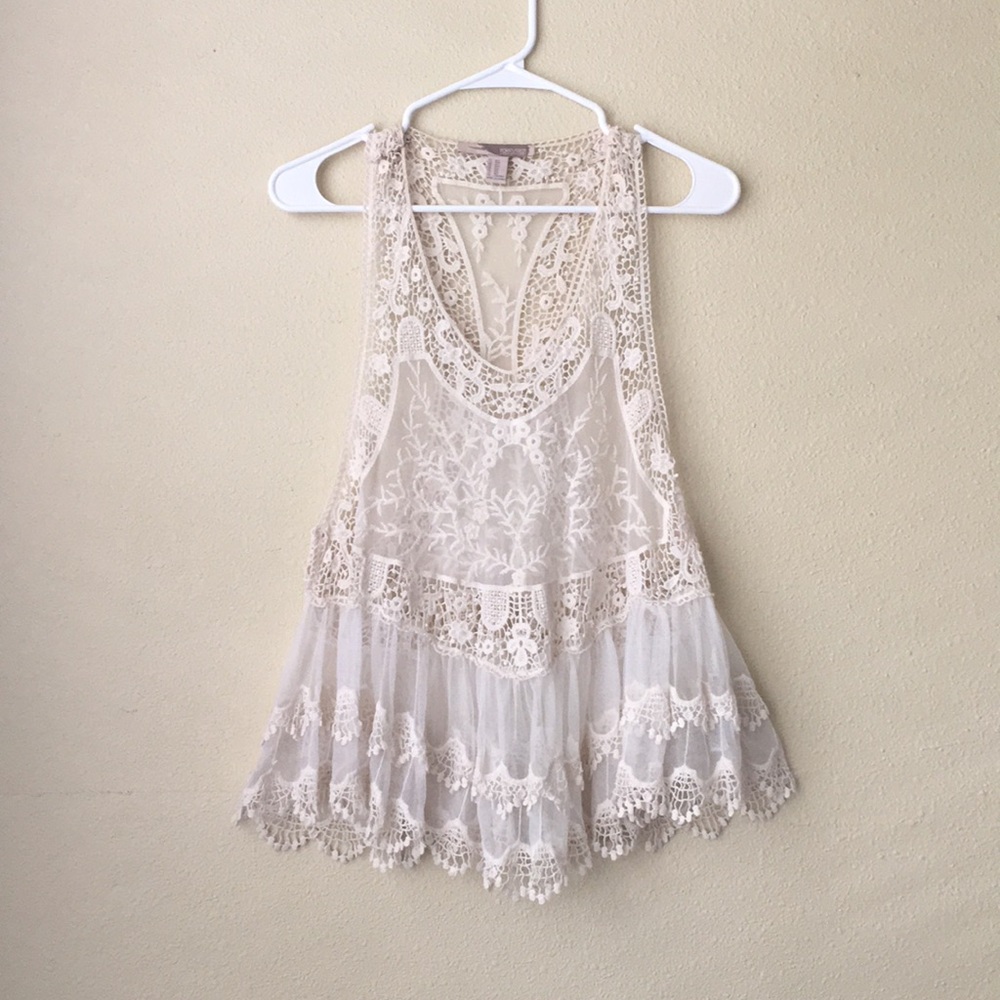 Forever 21 Lace Tank